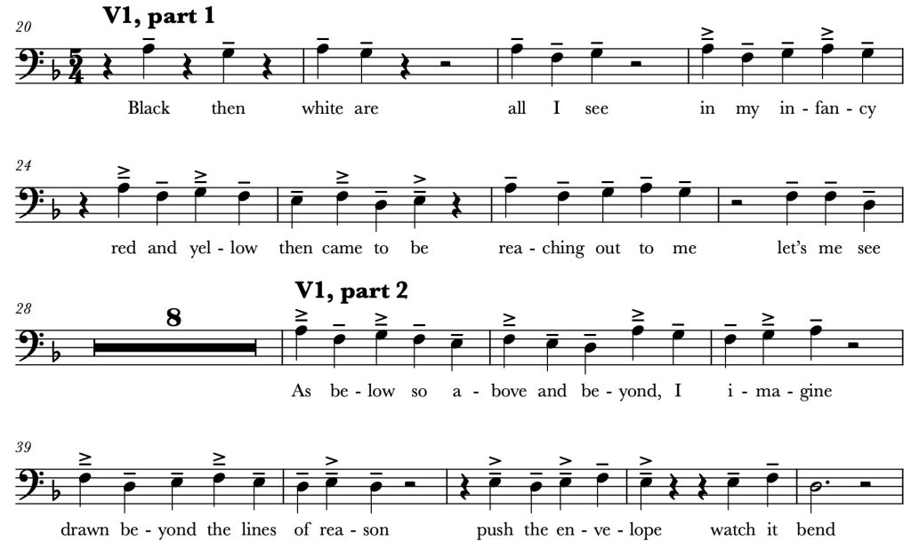 Tool Lateralus Math Over Analyzing Separates the Body from the Mind: Metric Juxtapositions ...